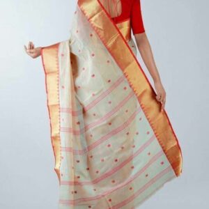 Light color Taat Saree