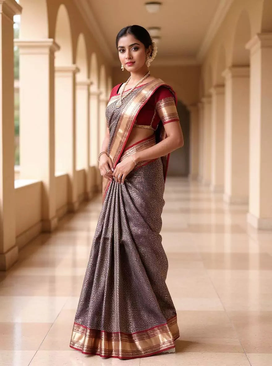 New design traditional saree