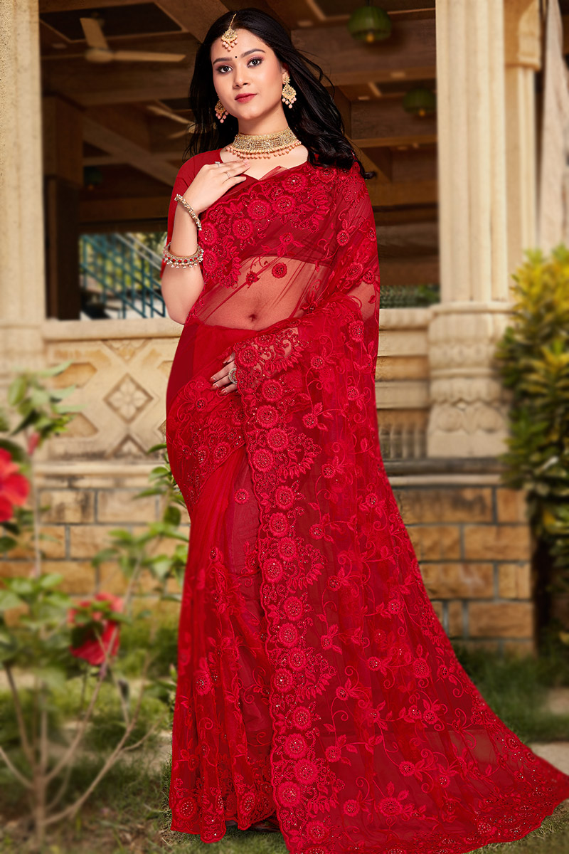 Net Fancy saree