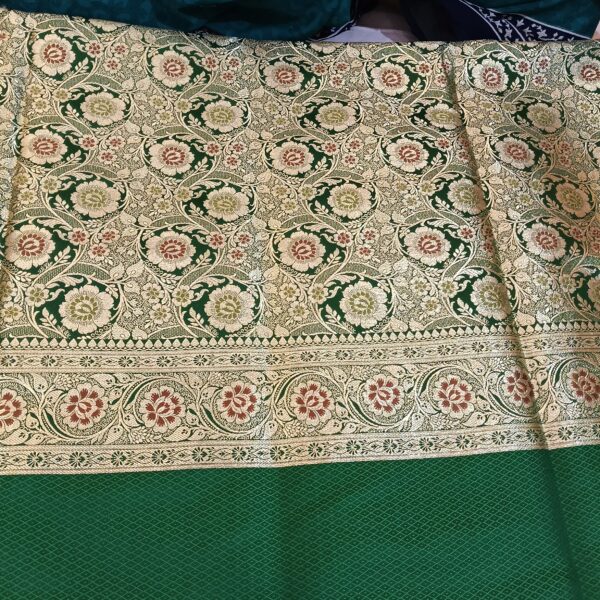 Purple Colour Banarasi Saree - Image 4