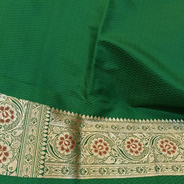Purple Colour Banarasi Saree - Image 5